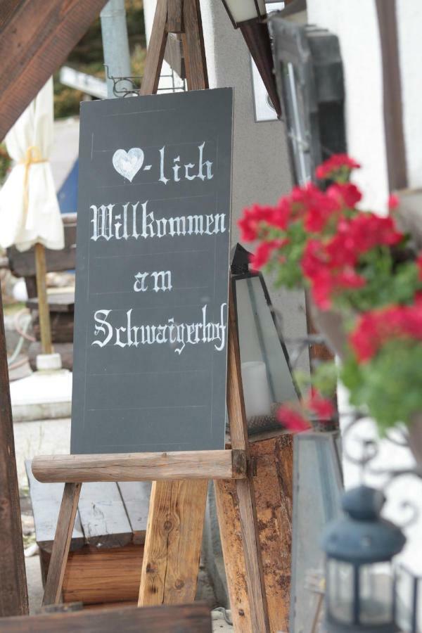 Berggasthof Schwaigerhof Haus Exterior foto